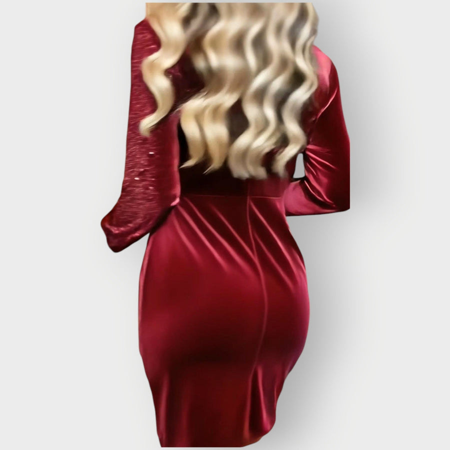 Ava | Stylish Asymmetric Cocktail Dress for Women 5