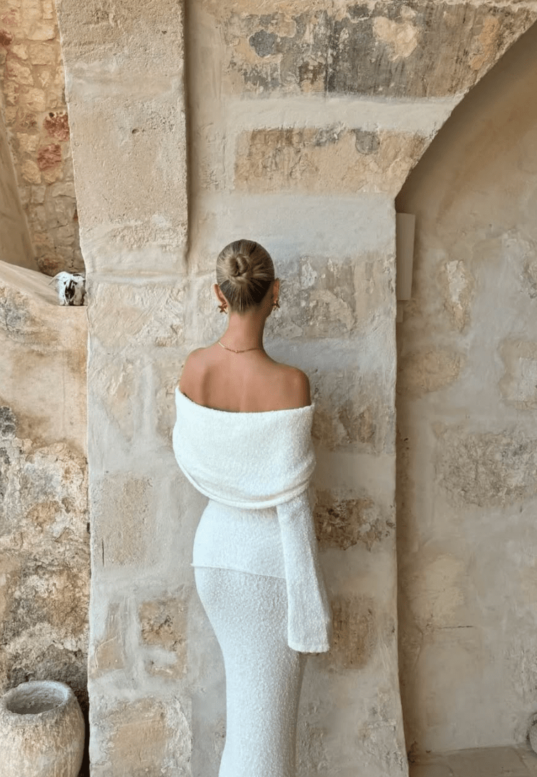 Azaria | Off-Shoulder Maxi Skirt Set 2