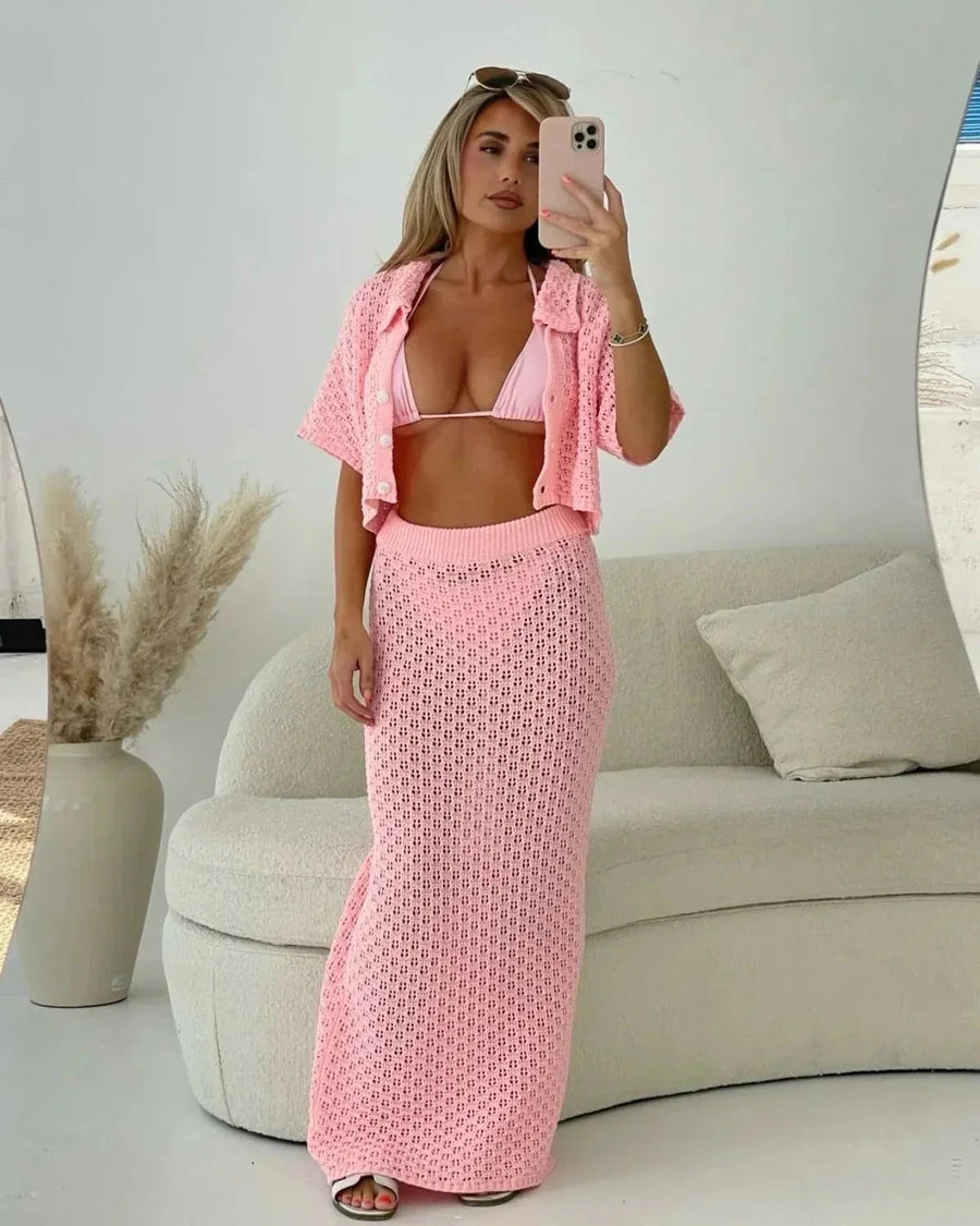 Bonnie | Crochet Cover-Up Two-Piece Set 4