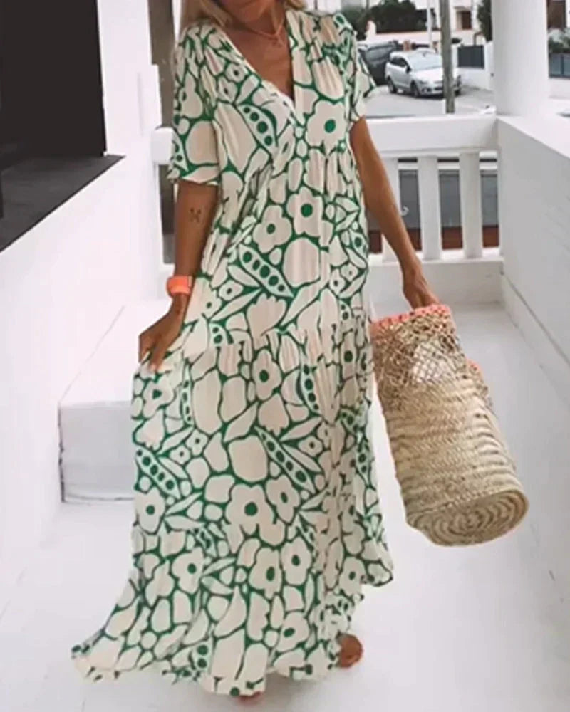 Breezy | Women's Flowy Summer Dress 7
