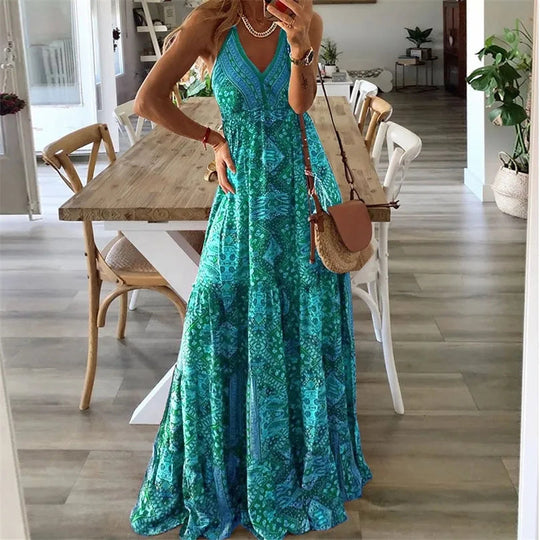 Colette | Women's Boho Maxi Dress 0