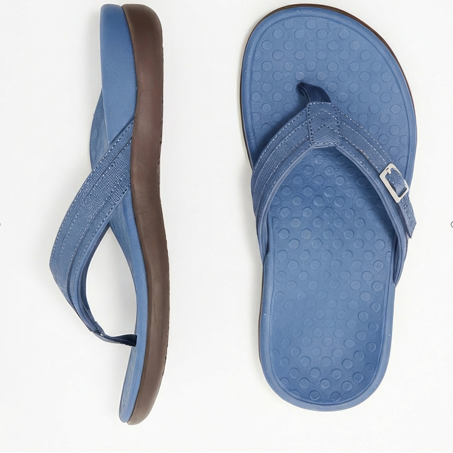 Comfort Arch Support Sandals | Adjustable Flip Flops with Cushioning | Foot Relief for Plantar Fasciitis 1