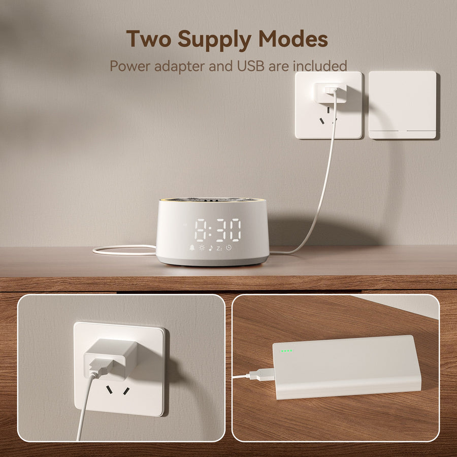 Nova Sound Machine | White Noise Machine for Sleep with Adjustable Volume | Soothing Sounds for Restful Nights 5
