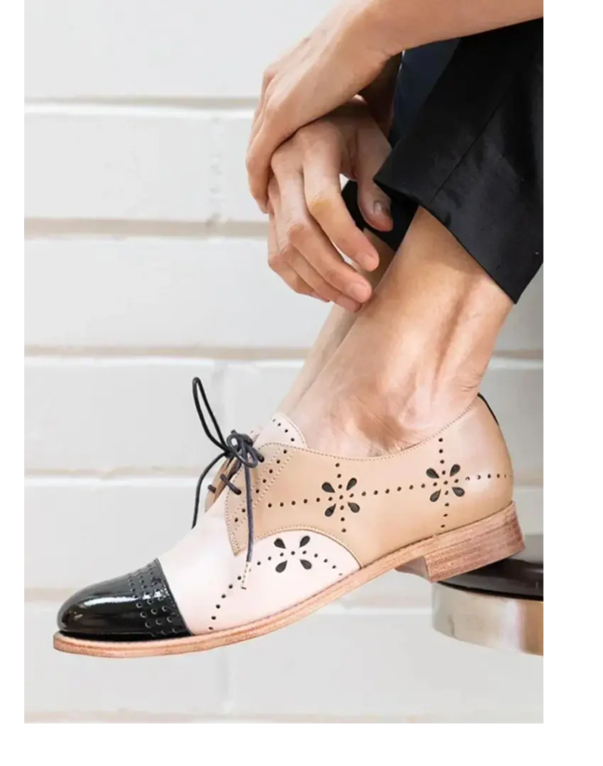 Audrey | Two-Tone Loafers 0