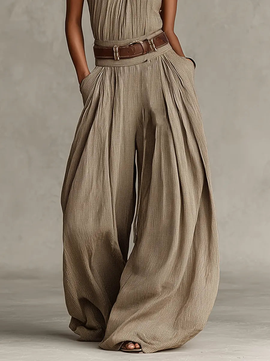 Autumn | Halter Neck Wide-Leg Jumpsuit 3