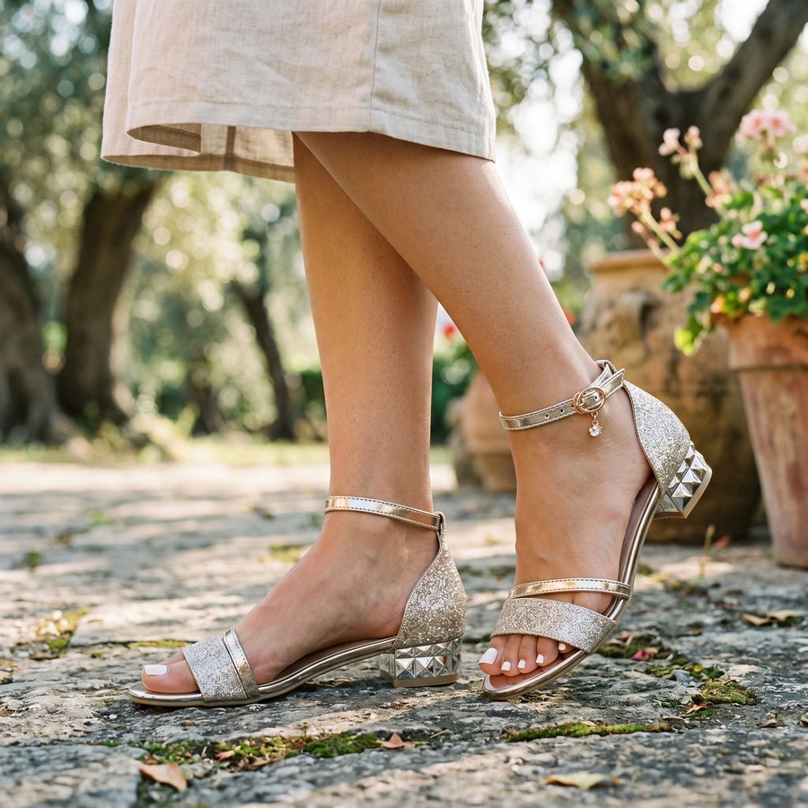 Barbara | Women's Orthopedic Block Heel Sandals 1
