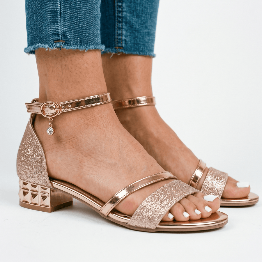 Barbara | Women's Orthopedic Block Heel Sandals 4