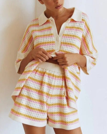 Bellatrix | Striped Summer Two-Piece Set 2