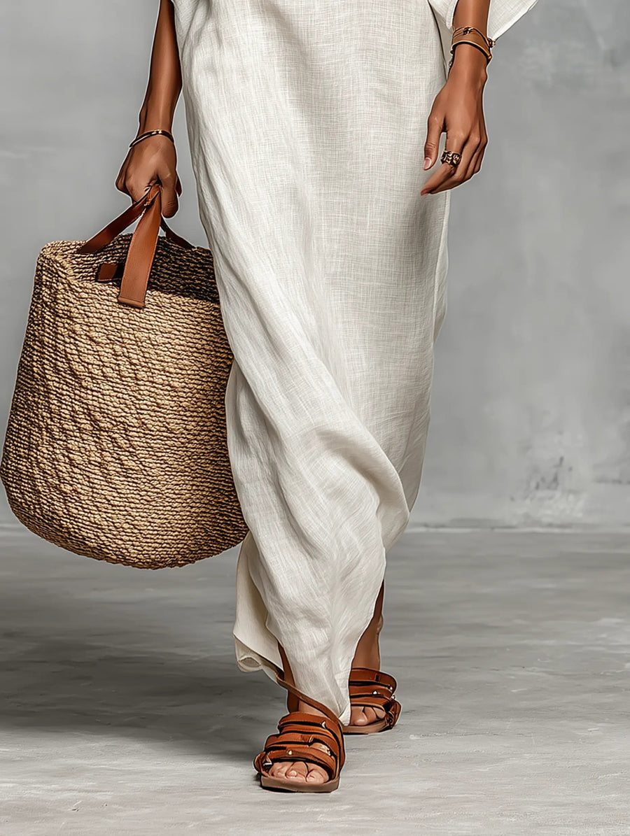 Bianca | Off-Shoulder Batwing Maxi Dress 5