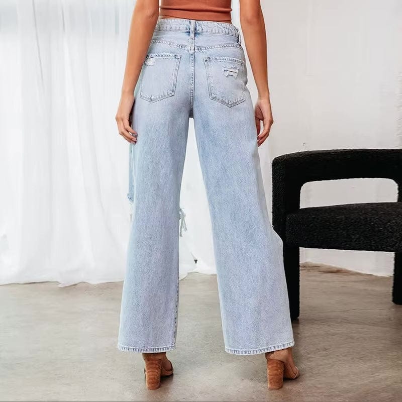 Billie | Wide Leg Ripped Jeans 2