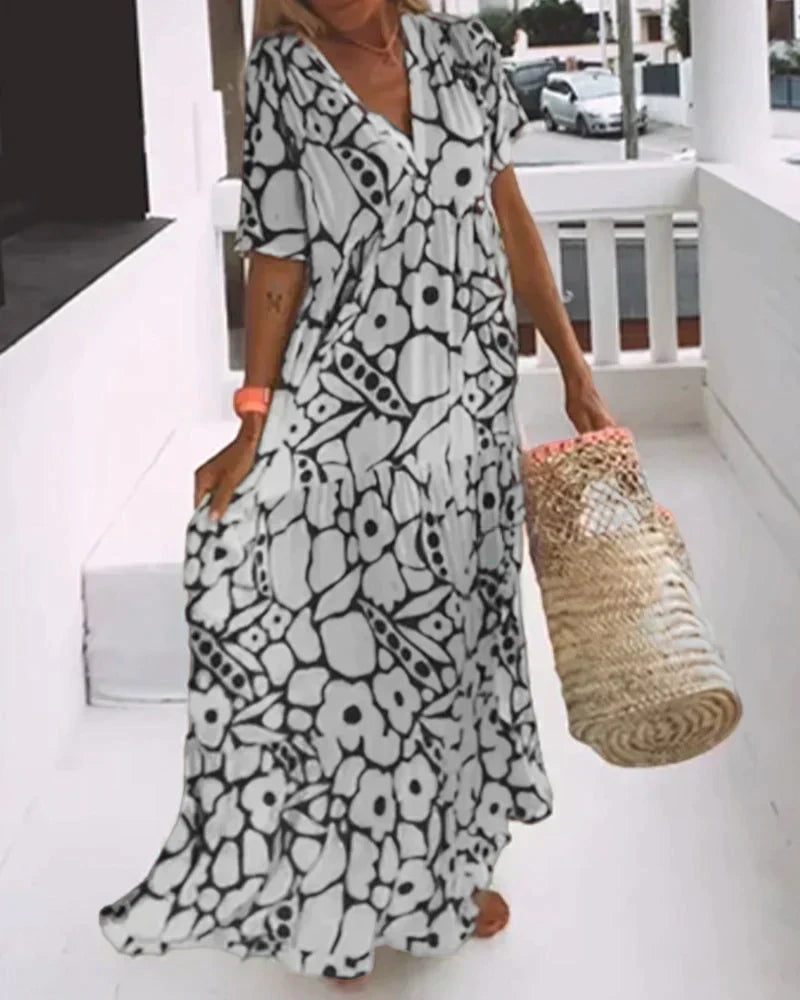 Breezy | Women's Flowy Summer Dress 3