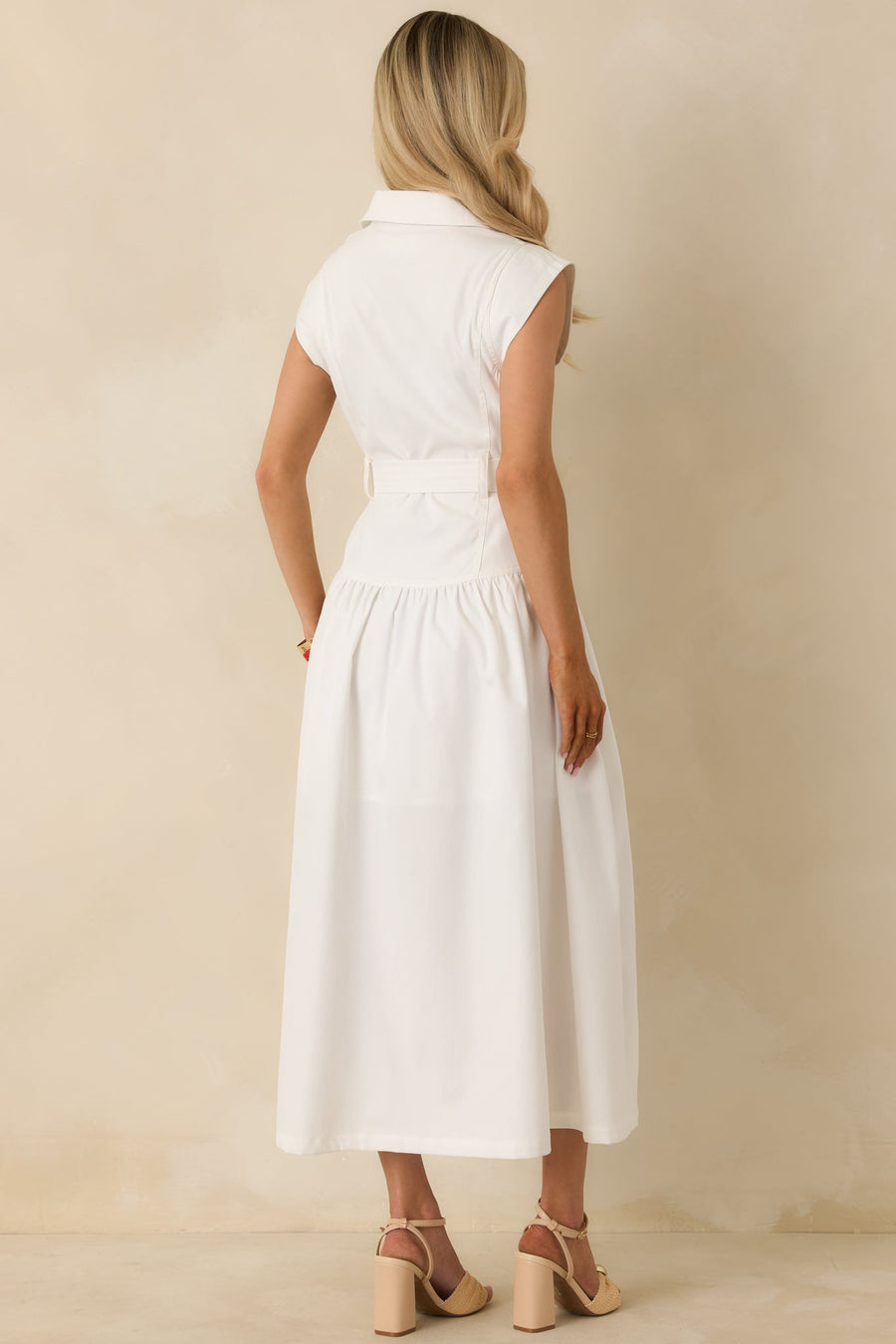 Briar | Belted Sleeveless Maxi Dress 5