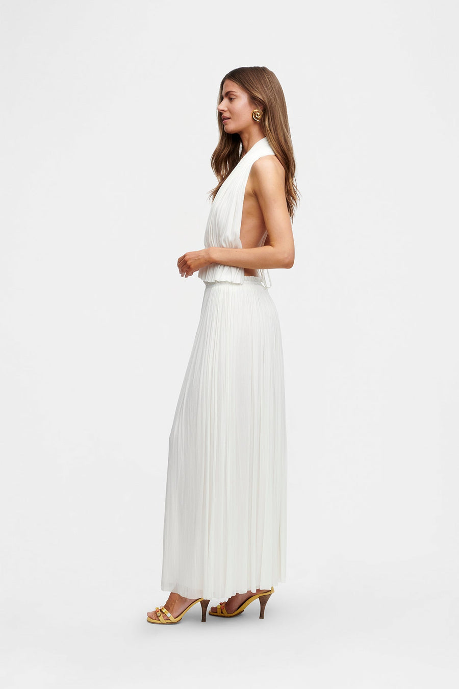 Celeste | Silk Skirt Top Set 7