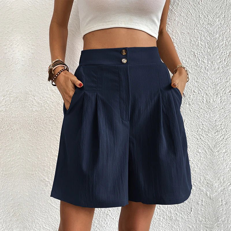 Claudia | High-Waisted Wide-Leg Shorts 2