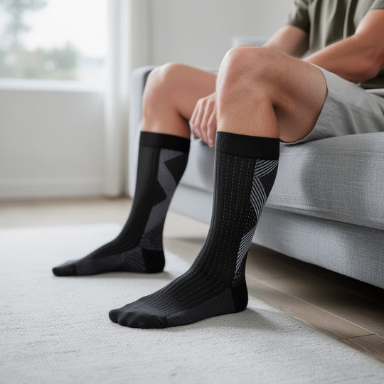 Alverra MediFlex Compression Socks — Five-Zone Support, Breathable
