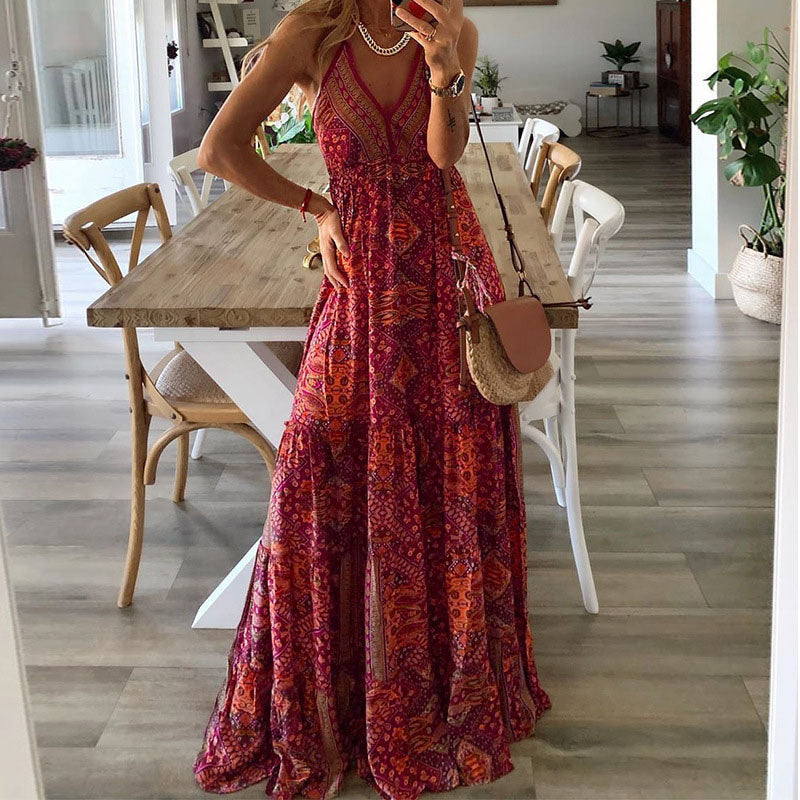 Colette | Women's Boho Maxi Dress 1