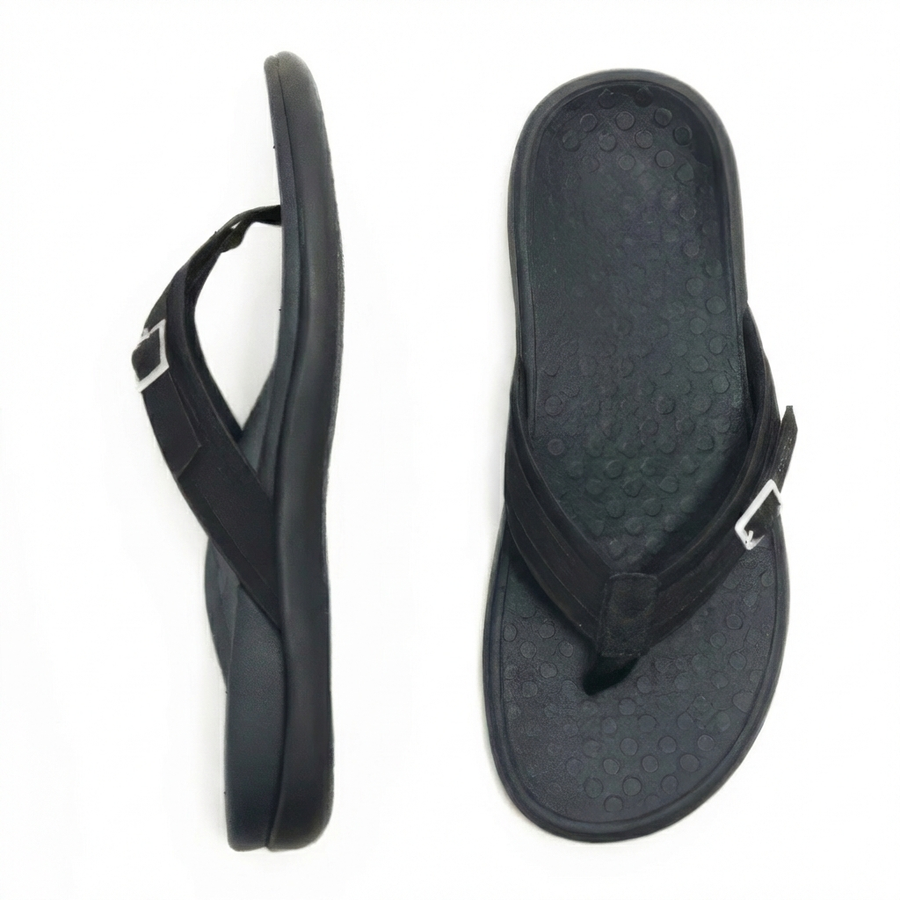 Comfort Arch Support Sandals | Adjustable Flip Flops with Cushioning | Foot Relief for Plantar Fasciitis 0