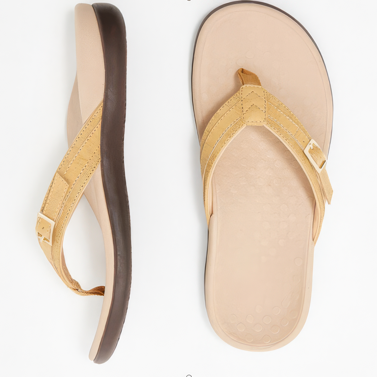 Comfort Arch Support Sandals | Adjustable Flip Flops with Cushioning | Foot Relief for Plantar Fasciitis 5