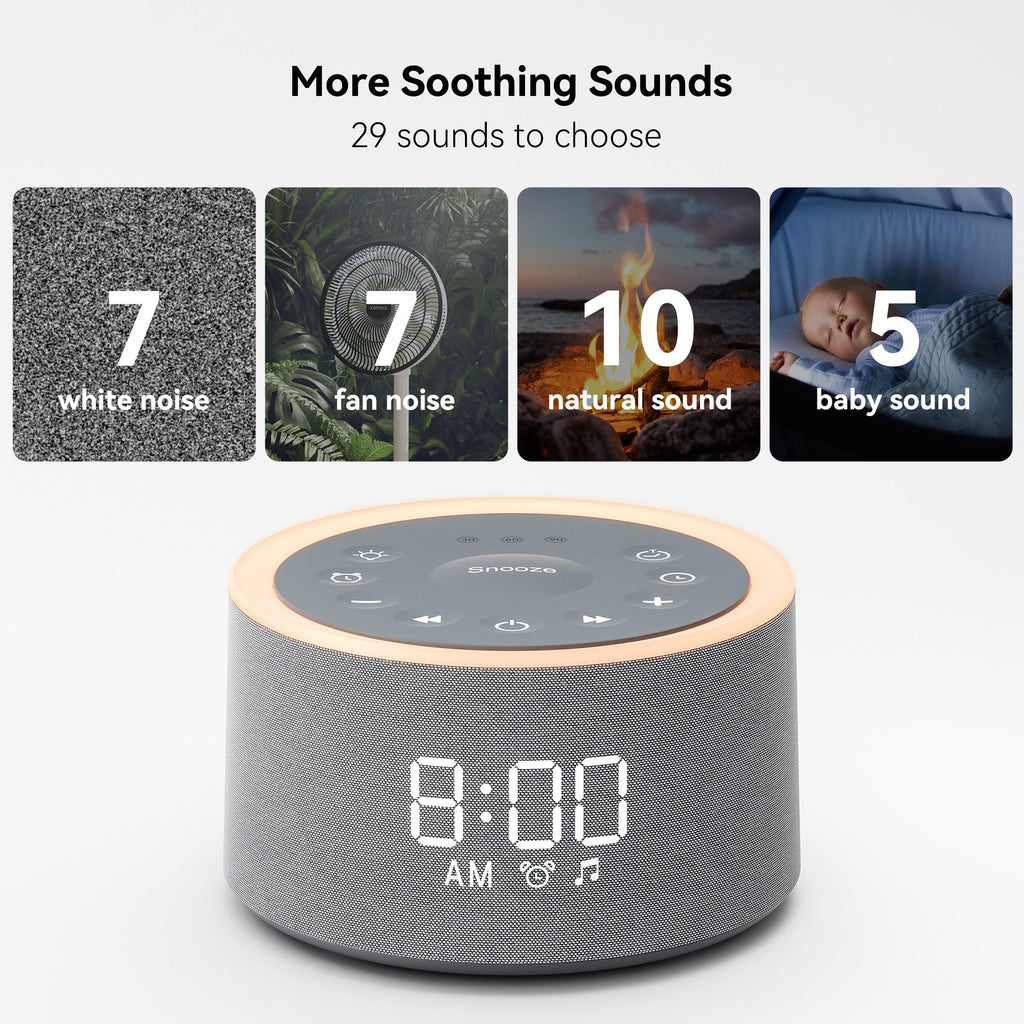 Comfort Sound Machine | White Noise Machine with Soothing Sounds | Sleep Aid for Restful Nights 4