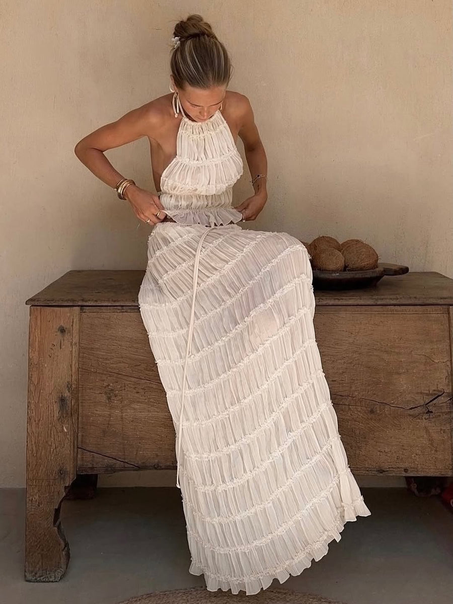 Ella | Soft Bohemian Ruffle Women's Set 0