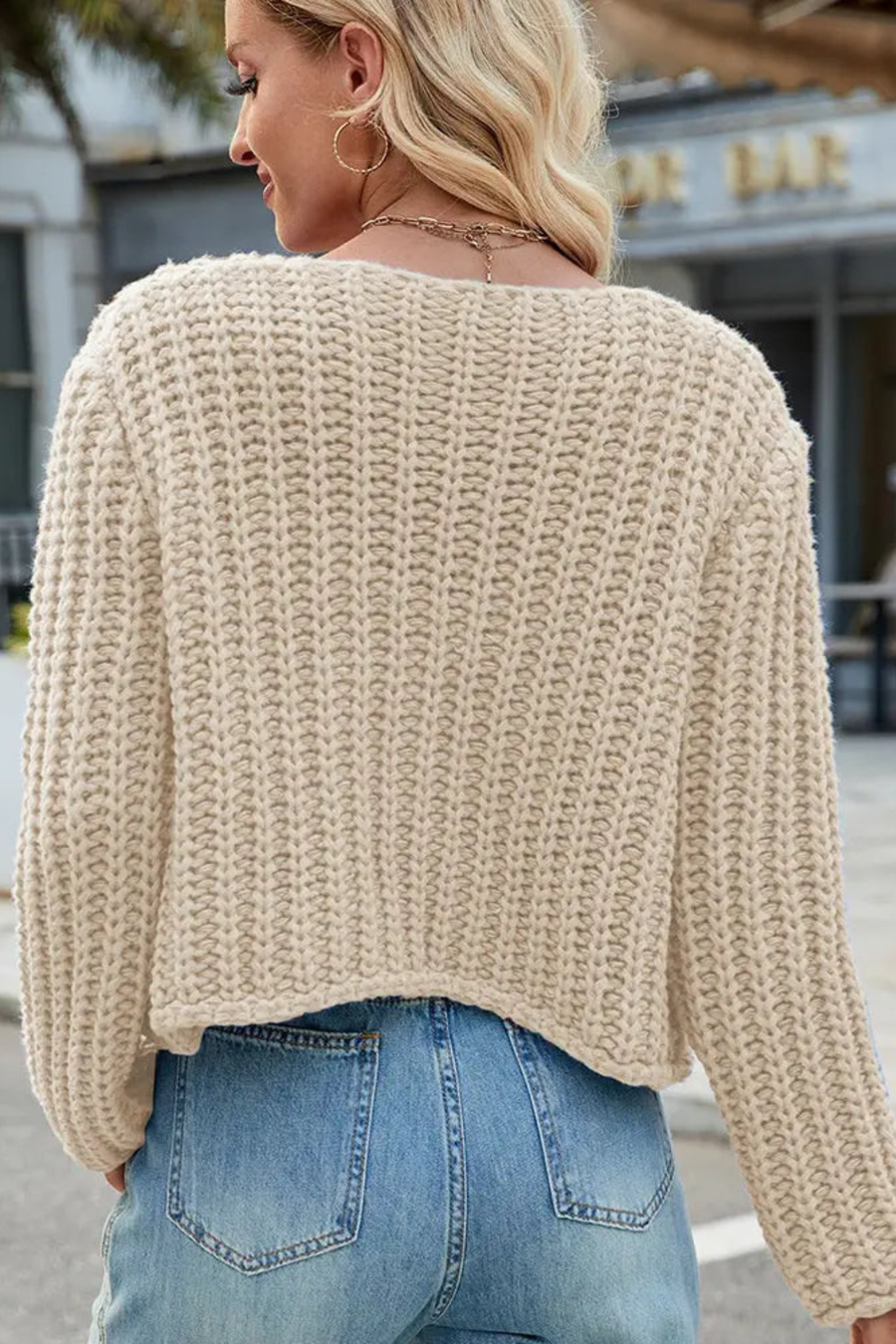 Emma | Cozy Chunky Knit Cardigan with Pockets 3