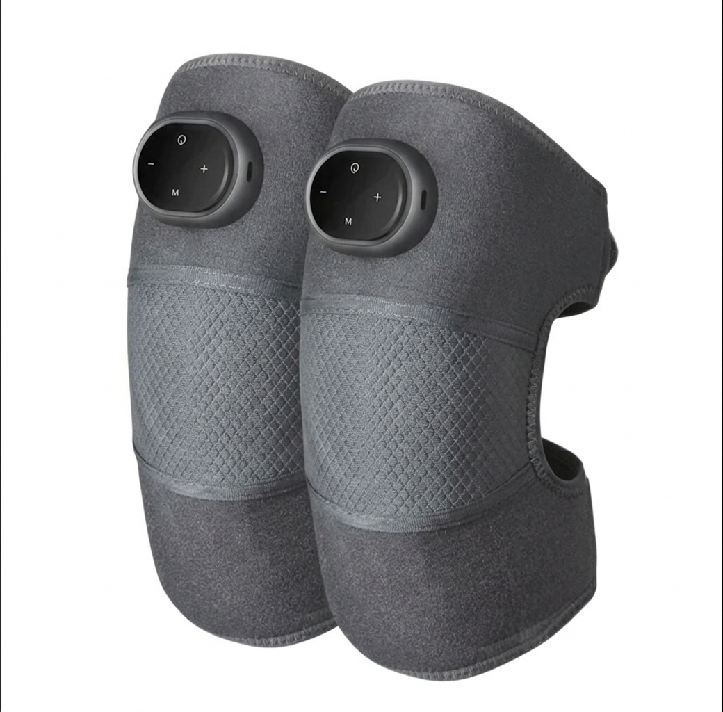 Alverra Electric Knee Massager — Heat & Vibration, Rechargeable
