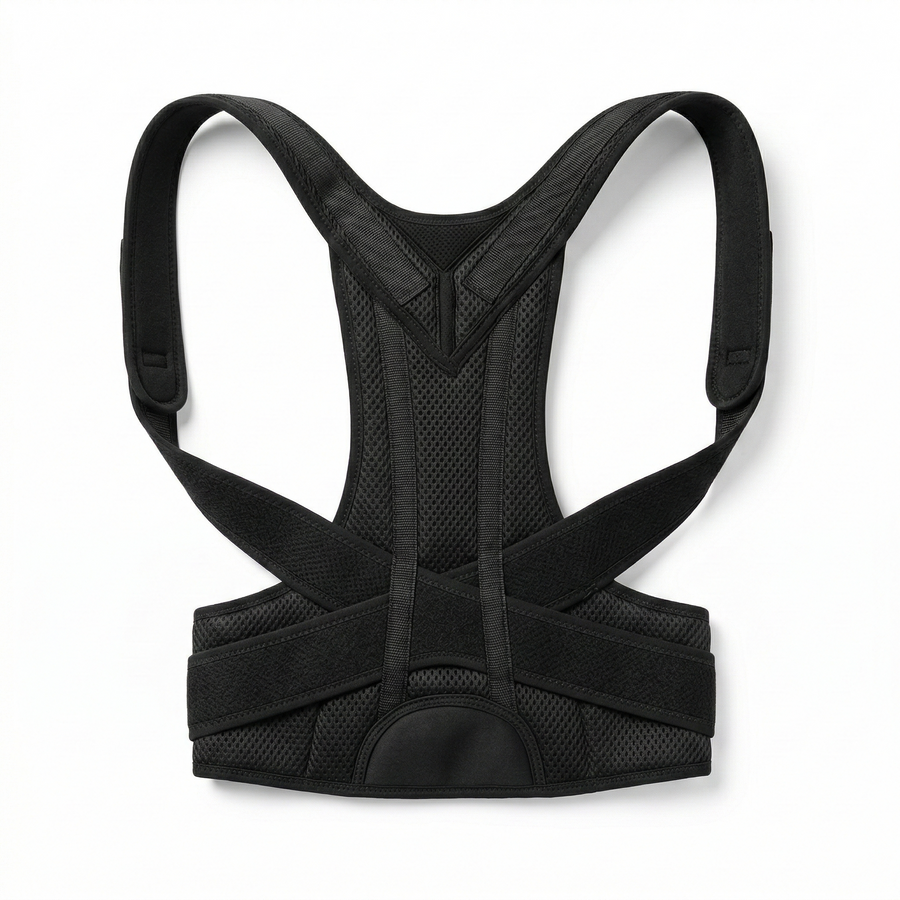 Alverra ErgoPosture Back Brace — Adjustable, Breathable, Spinal Alignment