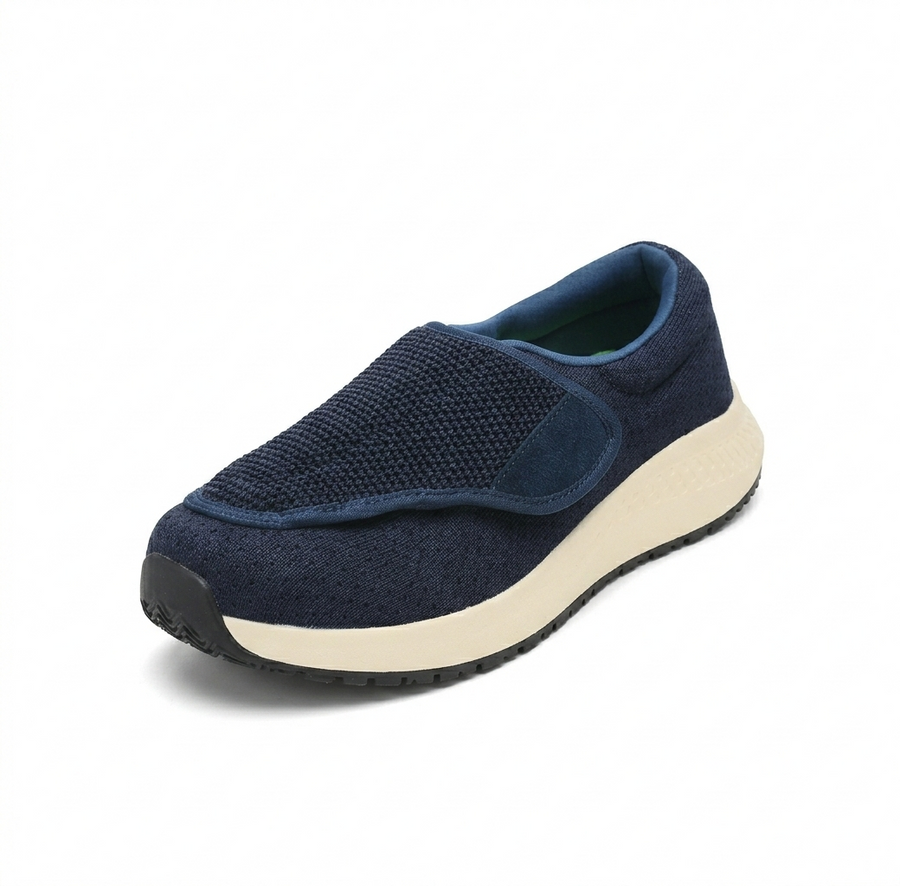 Alverra OrthoEase Extra-Wide Shoes — Adjustable Straps, Shock-Absorbing