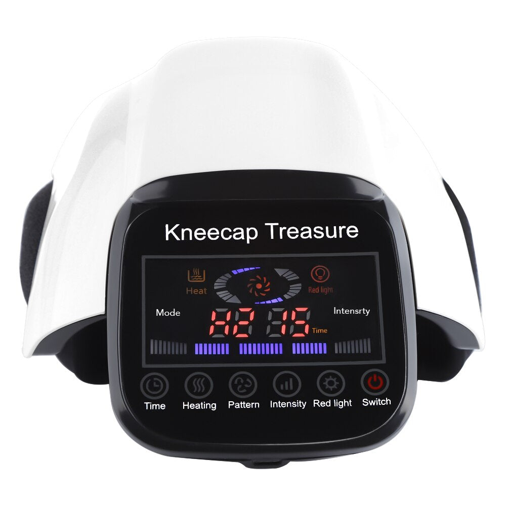 Knee Massager with Heat & Red Light Therapy | Adjustable Pain Relief Device for Quick Recovery 3