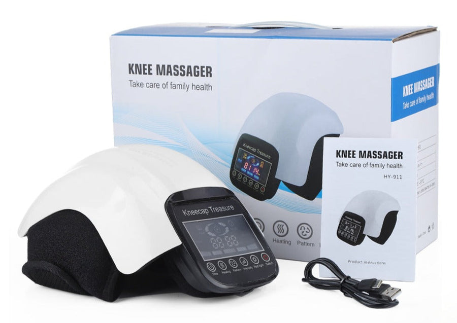 Knee Massager with Heat & Red Light Therapy | Adjustable Pain Relief Device for Quick Recovery 7
