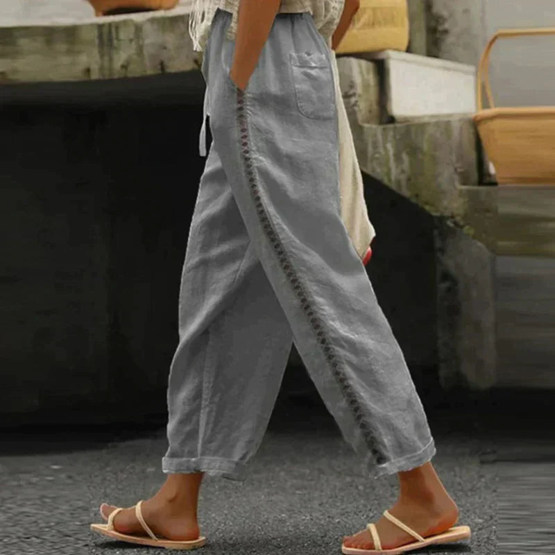Liam | Chic High-Waisted Tapered Pants Women 1