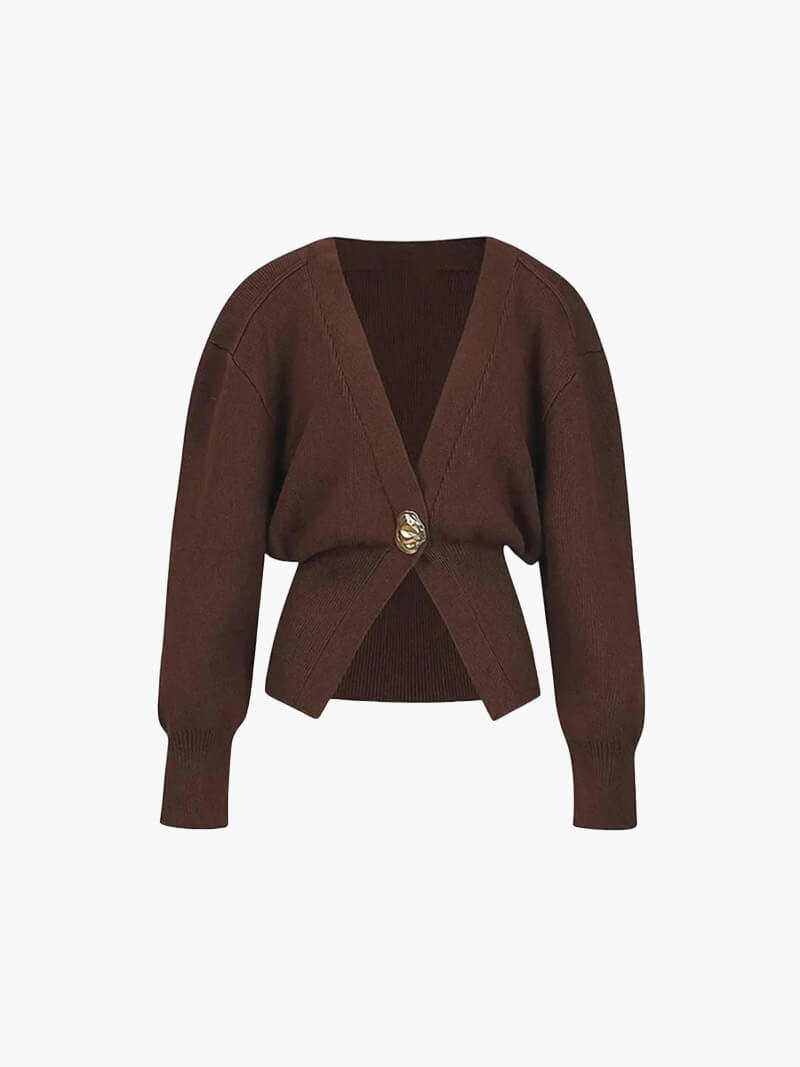 Mia | Chic Deep V-Neck Cardigan for Effortless Layering 3