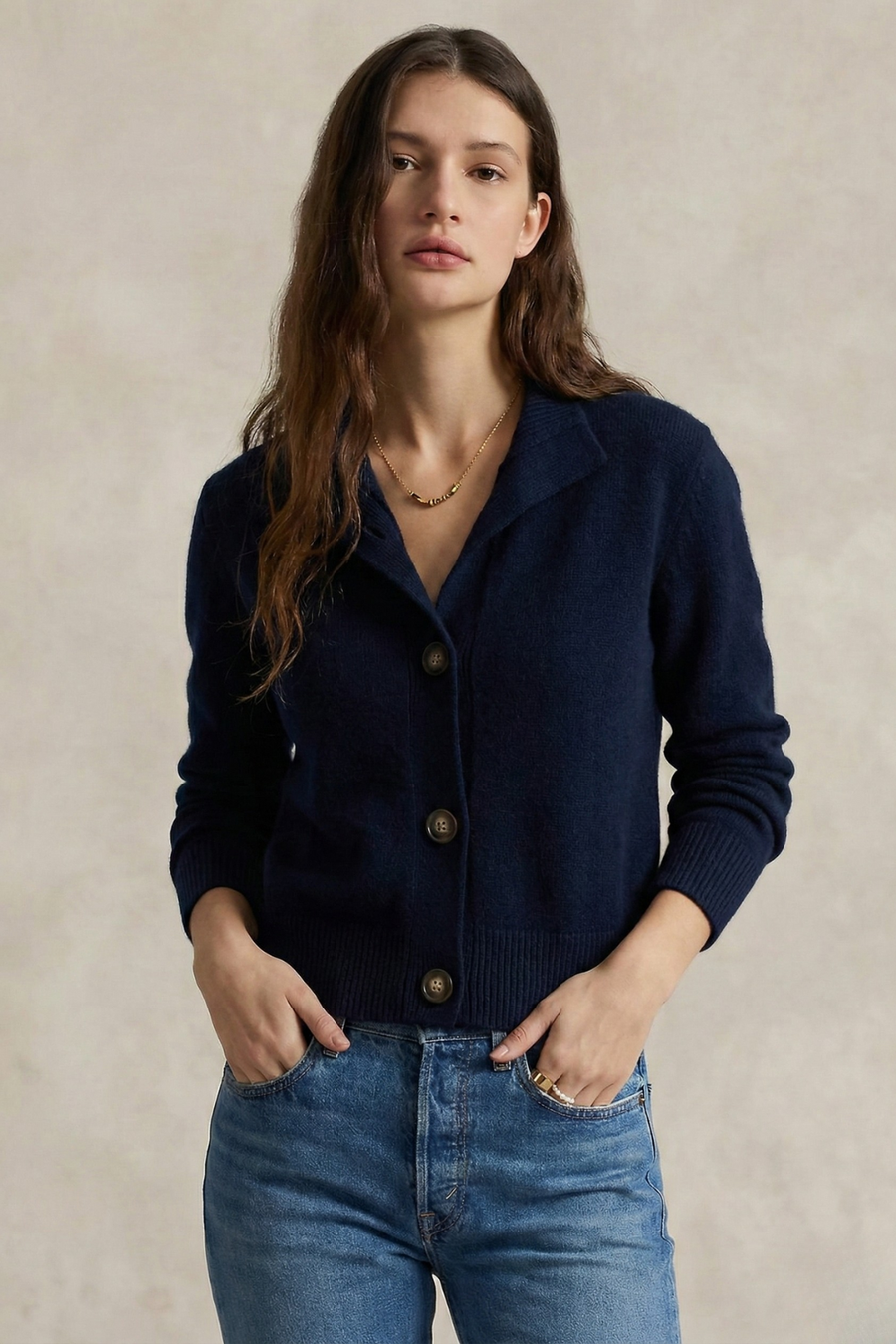 Mia | Cozy Button-Up Cardigan with Statement Buttons 7