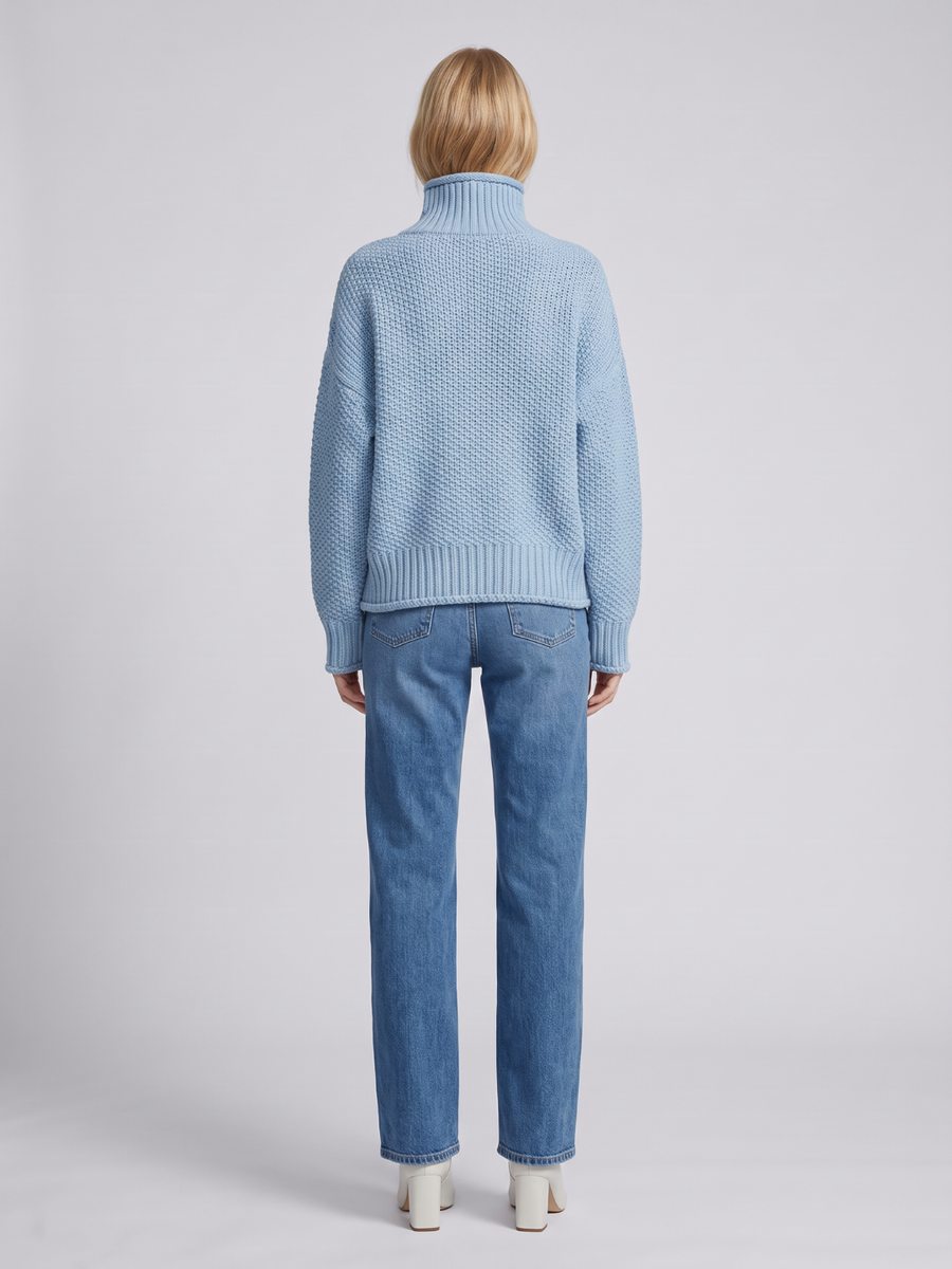 Mia | Cozy Loose Knit Turtleneck Sweater 5