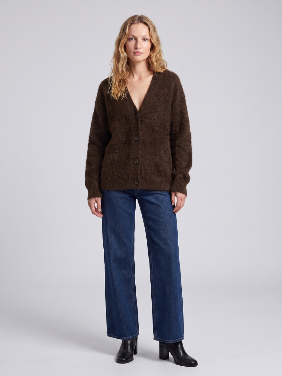 Mia | Cozy Oversized V-Neck Cardigan 6
