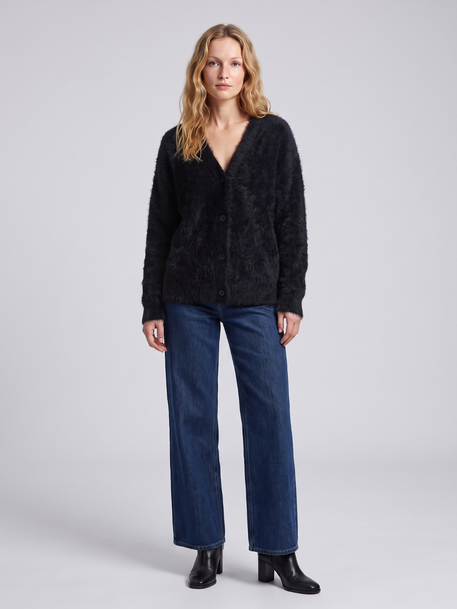 Mia | Cozy Oversized V-Neck Cardigan 7