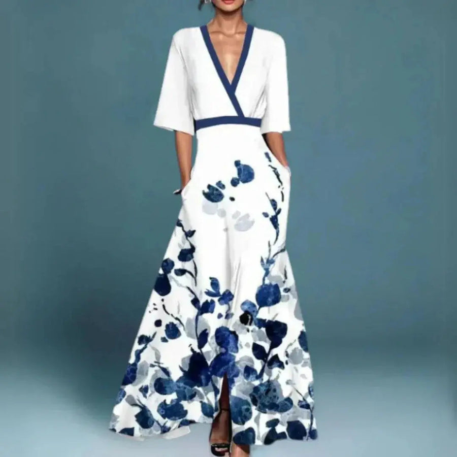Mia | Elegant Floral Maxi Dress 1