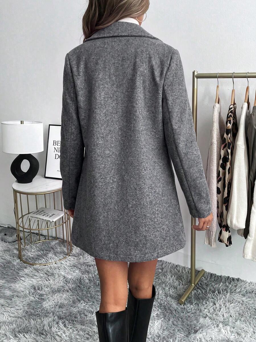 Mia | Minimalist Single Button Blazer with Pockets 1