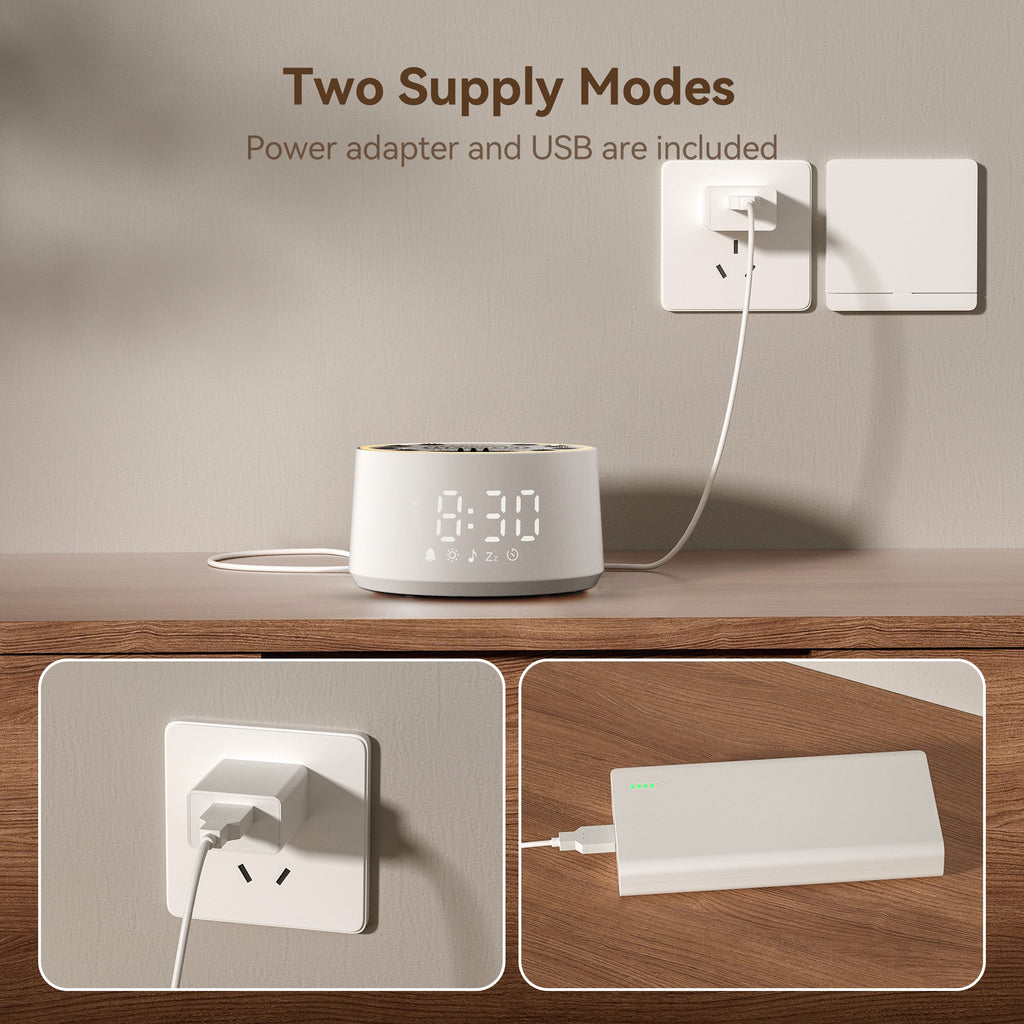 Nova Sound Machine | White Noise Machine for Sleep with Adjustable Volume | Soothing Sounds for Restful Nights 5