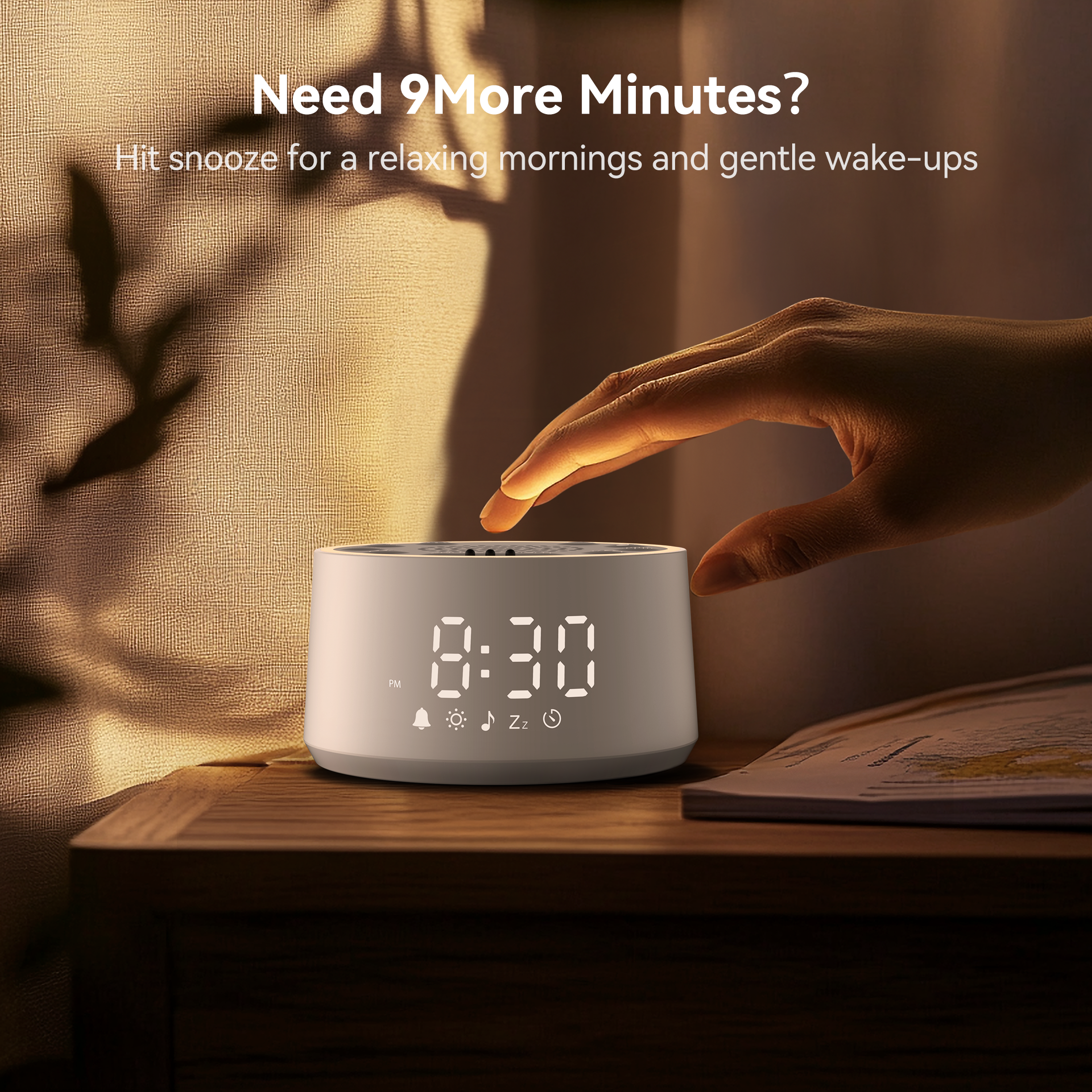 Nova Sound Machine | White Noise Machine for Sleep with Adjustable Volume | Soothing Sounds for Restful Nights 8