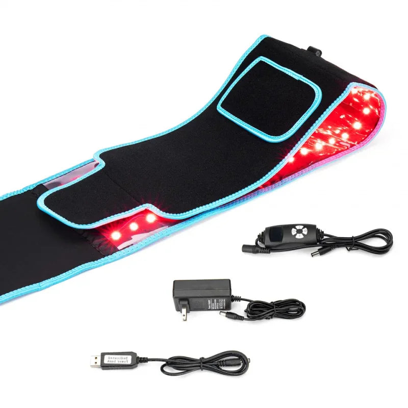 Red Light Therapy Waist Belt with Targeted Heat | Wireless Design for Pain Relief 4
