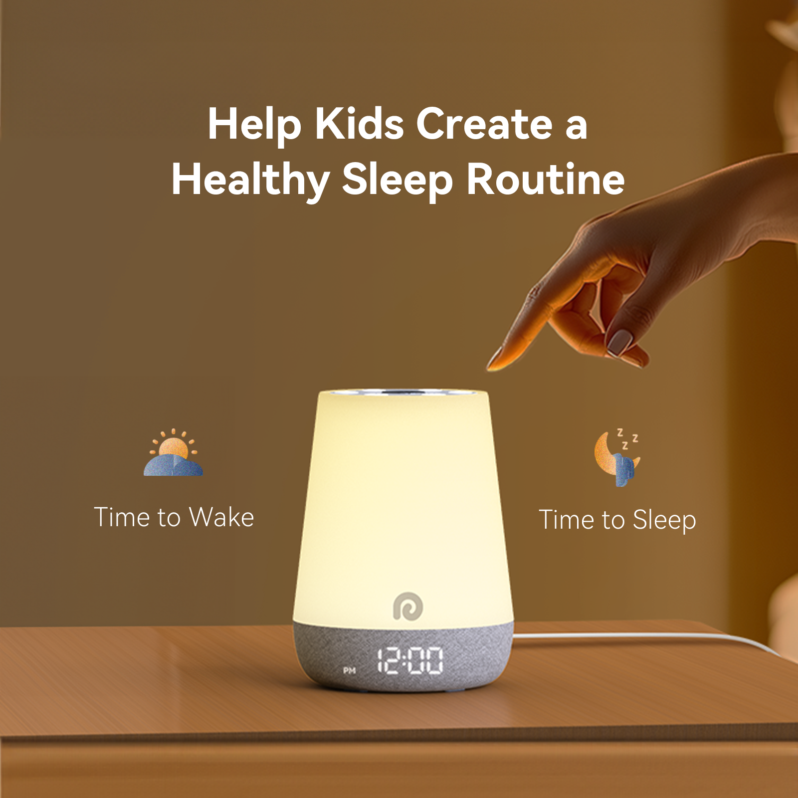 Smart Baby Sleep Trainer | Gentle Night Light & Soothing Sounds | Sleep Aid for Peaceful Nights 6