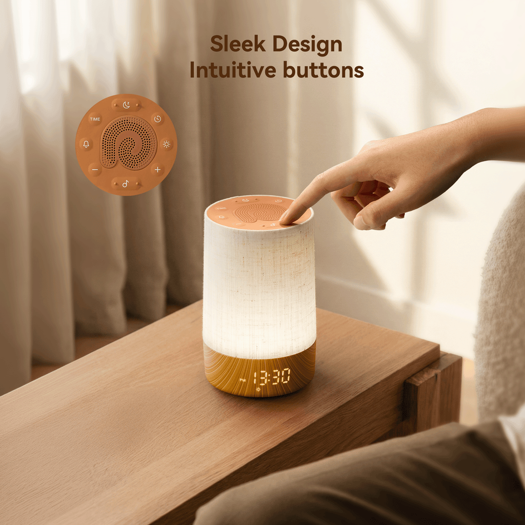 Sunrise Beam | Sunrise Alarm Clock with Gradual Light Simulation | Digital Wake-Up Light for Refreshing Mornings 7