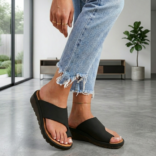 Alverra Orthopedic Sandals for Women — Arch Support, Bunion-Friendly