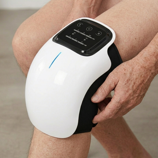 Alverra Knee Massager II — Heat, Red Light & Vibration, Portable