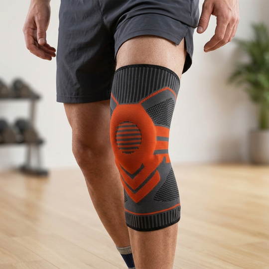 Alverra Silicone Knee Support Pad — Anti-Slip, Targeted Compression
