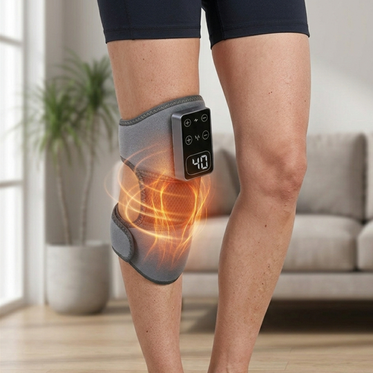 Alverra Knee Wrap — Heat & Vibration Therapy, Rechargeable