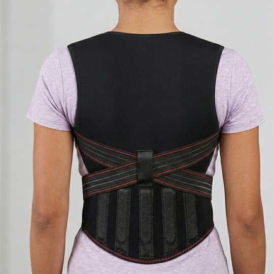 Alverra Heated Neck & Shoulder Wrap — Self-Heating, Adjustable Support
