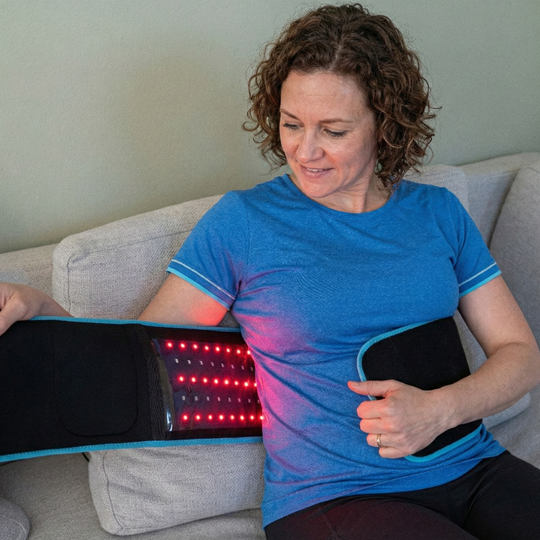 Alverra Red Light Therapy Waist Belt — Infrared Heat, Wireless