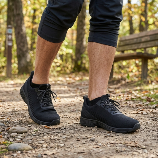Alverra OrthoKnit Slip-On Sneakers — Orthopedic Support, Hands-Free